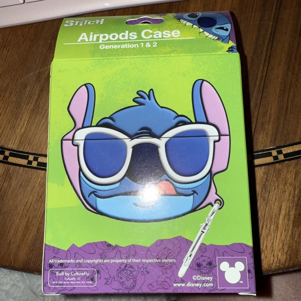Stitch AirPods Case Compatible With‎ Generation 1 & 2 Brand New